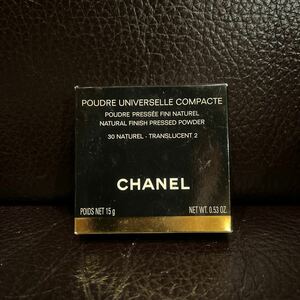 【新品同様】CHANEL シャネル プレシードパウダー CL #30 フランス製　15g ファンデーション　パウダー