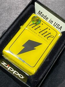 zippo Hi Lite INAZMA MENTHOL 限定品 両面デザイン 希少モデル 2011年製 ハイライト イナズマ メンソール ケース 保証書付き