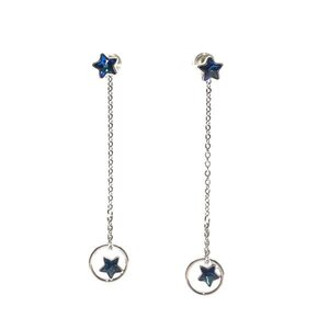 SWAROVSKI スワロフスキー 1041060 ピアス チェーン 2WAY スタッド 星 スター アクセサリー ジュエリー レディース 管理RY24003571