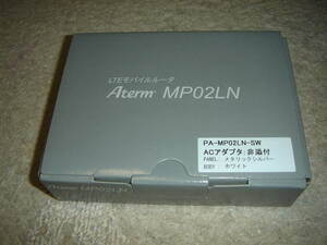 新品未使用☆NEC Aterm モバイルルーター PA-MP02LN-SW☆②