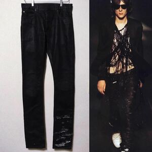 ディオールオム　2004SS　04SS　デストロイ　デニム　ジーンズ　DIORHOMME　 正規品　②