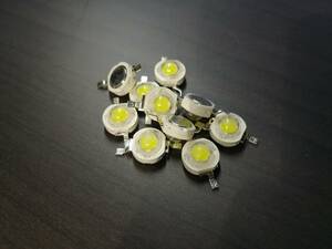 3W チップLED 白色 10個セット