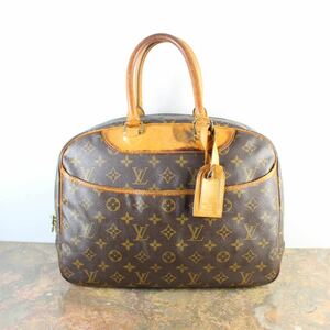 LOUIS VUITTON M47270 SD0065 MONOGRAM BOSTON BAG MADE IN FRANCE/ルイヴィトンドーヴィルモノグラム柄レザーボストンバッグ