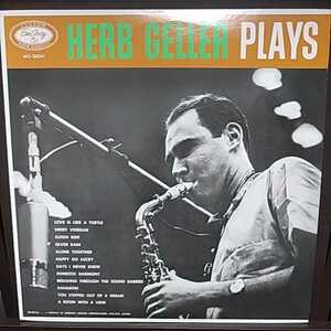 LP 国内盤/HERB GELLER HERB GELLER PLAYS