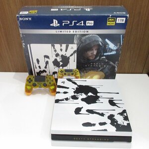 ○ PS4 PlayStation 4 Pro DEATH STRANDING LIMITED EDITION 1TB CUHJ-10033 中古品