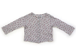 プチバトー PETIT BATEAU カーディガン 70サイズ 女の子 子供服 ベビー服 キッズ