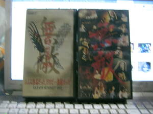 EXTASY SUMMIT 1991 + 1992 VHS 2本セット YOSHIKI X JAPAN エックス LUNA SEA ZI-KILL LADIES ROOM 東京YANKEES DEEP MEDIA YOUTH VIRUS 