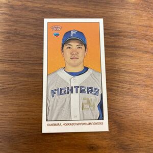 Topps NPB 206 金村尚真 うさぎパラレル 99枚限定 ミニカード タバコカード 北海道日本ハムファイターズ 