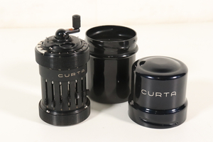 CURTA クルタ 手回し 手動計算機 Type 1 No 22507 リヒテンシュタイン製 ケース付き_AJI_C0110-J004