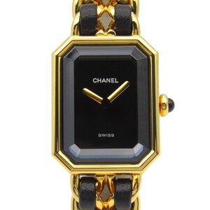 シャネル プルミエールM ブランドオフ CHANEL GP（ゴールドメッキ） 腕時計 GP/革 中古 レディース