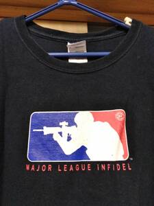 CRYE PRECISION MAJOR LEAGUE INFIDEL MLI Tシャツ 良品 PMC TACTICAL クレイ プレシジョン メジャーリーグインフィデル L