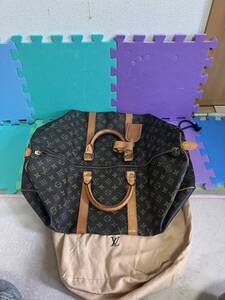 1円 Louis Vuitton ルイ ヴィトン LV キーポル ボストン 旅行 鞄 カバン バッグ トート ショルダー 現状品 保管品 レトロ コレクション