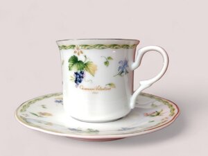 ◎1円 美品 ジョバンニバレンチノ カップ&ソーサー5客セット GV9952-A コーヒーカップ 洋食器 コーヒー碗皿セット Giovanni VALENTINO