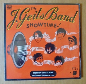 THE J. GEILS BAND「SHOWTIME」米ORIG [半透明盤] シュリンク美品 