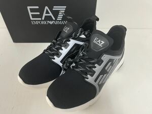 管800108 新品未使用 エンポリオアルマーニ(EMPORIO ARMANI)EA7★メンズ★シューズ ★スニーカー★約27cm US9 靴 メッシュ