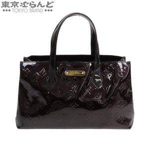 101732581 ルイヴィトン LOUIS VUITTON ウィルシャーPM M93641 アマランテ モノグラムヴェルニ トートバッグ レディース