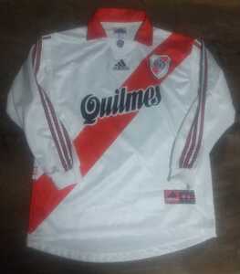 値下げ交渉 1999-00 アイマール所属 リーベル・プレート 長袖 adidas MADE IN ARGENTINA 検) 99 2000 CA RIVER PLATE L/S AIMAR リバー Y2K