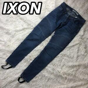 iXON イクソン VICKY stonewash ヴィクシー ストーンウォッシュ デニムパンツ ジーンズ Gパン バイカー ライダース 立体裁断 ストレッチ M