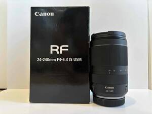 ★美品★Canon RF 24-240mm F4-6.3 IS USM　元箱付き　キヤノン　#60