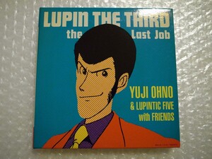 LUPIN THE THIRD the Last Job ／ ルパン三世 大野雄二 サイン入り