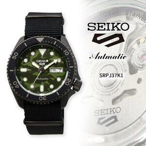 SEIKO セイコー ファイブ 5スポーツ 腕時計 メンズ 海外モデル SKX ストリート スタイル 自動巻き SRPJ37K1
