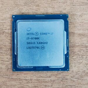 パソコンCPU Core i7-9700K 3.6GHz 動作確認済み7.