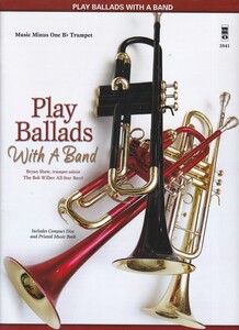 ★CD Play Ballads With a Band (トランペット・教則CD&楽譜) トランペット:ブライアン・ショー