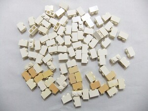 i-114　LEGOバラパーツ　白　3004 ブロック 1 x 2　約98個　まとめて大量㎏