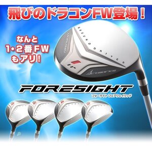 【新品】超大型 超シャローで優しく飛ばせる！ワークスゴルフ WORKS GOLF フェアウェイウッド フォーサイト R / S