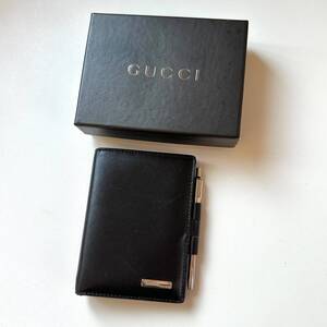 グッチ　GUCCI オールドグッチ　メモ帳　手帳