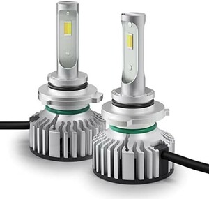 LEDフォグランプ HB4 9006 3色温度切替 車用 一体式 DC12V-POOPEE ヘッドライト 28W 両面発光 600