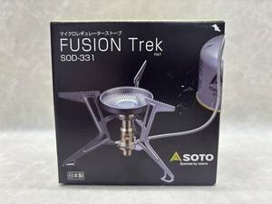 ★未使用★ ＃36035 SOTO ソト マイクロレギュレーターストーブ FUSION Trek フュージョントレック SOD-331 キャンプ アウトドア