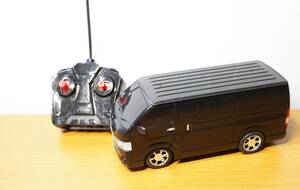 トヨタ　ハイエース　ラジコン 黒/BLACK　TOYOTA HIACE SUPER GL ラジコンカー　