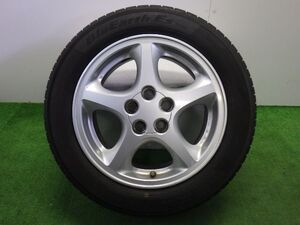 ★カレン XS ST206★1本 205/55R15 トヨタ 純正 アルミ 100 5H 54mm 15インチ 7J +45 中古 タイヤ ホイール