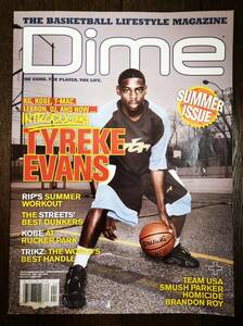 2006 June July DIME MAGAZINE #24 TYREKE EVANS / ダイム 雑誌 タイレケ エバンス NBA Basketball Nike Adidas