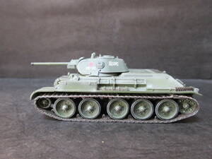 ドラゴンアーマー　1/72完成品(微改造)　T34/76(1941年型) (戦車のみ)