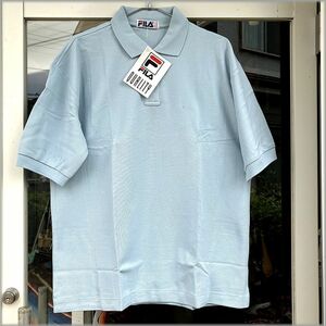 ★FILA　フィラ　デッドストック　80s 90s　半袖　ポロシャツ　size J XL　①★検 ビンテージ スポーツ Tシャツ 古着