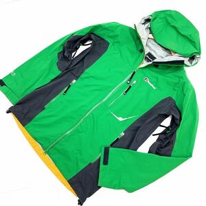 BERGHAUS バーグハウス AQ 2.5 ストレッチ ナイロンジャケット マウンテンパーカー フロントレンジジャケット 34538 メンズM■FE60