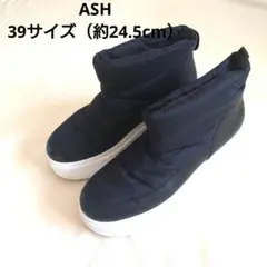 S026 アッシュ ショートブーツ ハイカットスニーカー 厚底 ASH