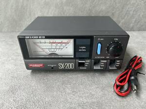 第一電波工業 DIAMOND SX-200 SWR＆POWER METER 1.8MHz〜200MHz ダイヤモンドアンテナ SWR＆パワー計