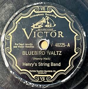 RARE!!! BIG CHIEF HENRY VICTOR Bluebird Waltz/ Choctaw Waltz