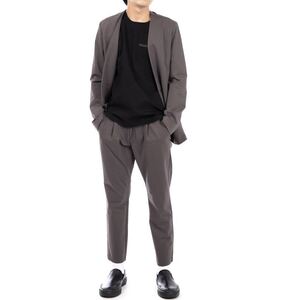 【ATTACHMENT】アタッチメント PONTE JERSEY REGULAR FIT EASEY PANTS イージー トラウザーズ パンツ AP12-244 グレー 3 美品 定価25300円