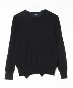 「ZUCCa」 長袖ニット MEDIUM ブラック レディース