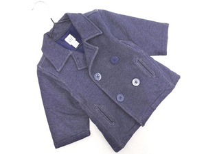 GAP ギャップ baby GAP スウェットデニム ピー コート size80ｃｍ/紺 ◇■ ☆ ekb4 子供服