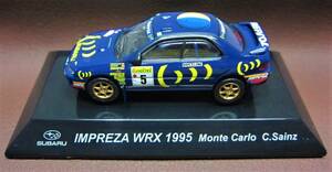 CMS2007★ラリカーコレクションSS.10 スバル★IMPREZA WRX 1995 Monte Carlo C.Sainz★1/64