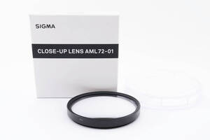 ★☆ ほぼ新品！ SIGMA シグマ AML72-01 クローズアップレンズ 箱付 ★☆