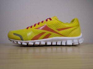 ◇ Reebok リーボック REAL FLEX リアルフレックス オプティマル【J87994】◇ 24.5cm スニーカー ランニング イエロー