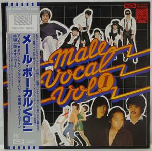 中古LPレコード簡易洗浄済み：PRO-USE SERIES MALE VOCAL VOL.1(メール・ボーカル Vol.1)