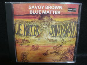 【中古CD】 SAVOY BROWN / サヴォイ・ブラウン / BLUE MATTER