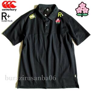 メンズ XL 未使用 定価13200円 canterbury カンタベリー ラグビー日本代表モデル ジャパン メディア ポロシャツ JAPAN MEDIA POLO R32016JH